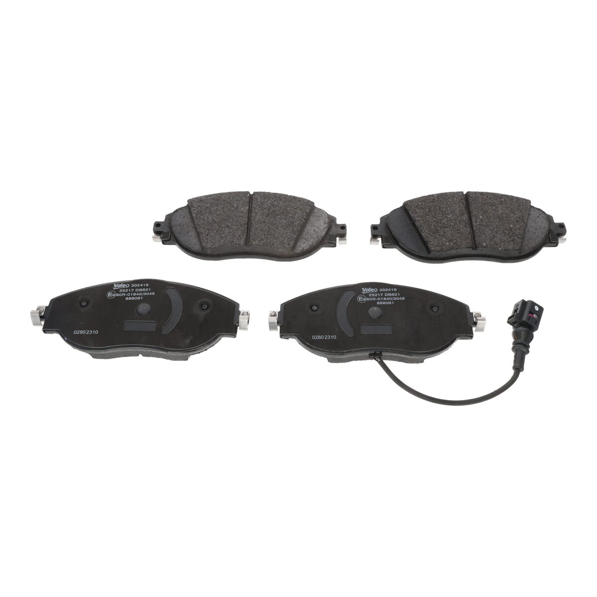Placute frana VALEO 302416